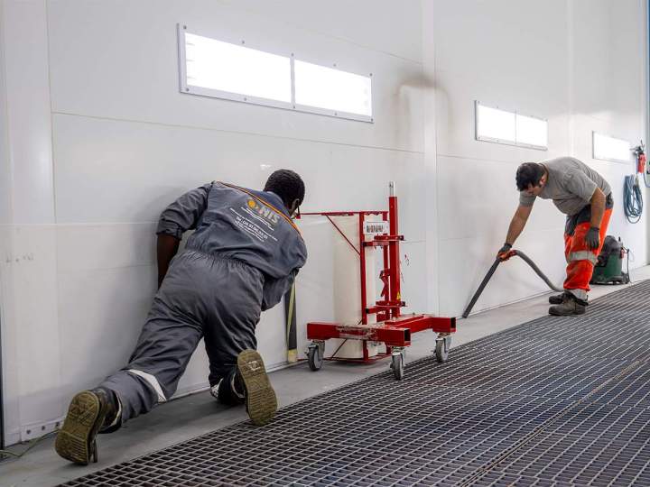 Entretien de cabine de grenaillage Toulouse