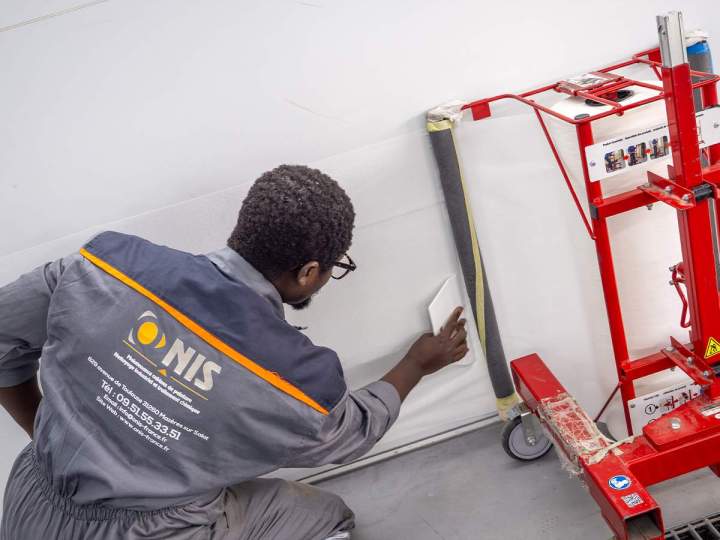 Maintenance de cabines de peinture